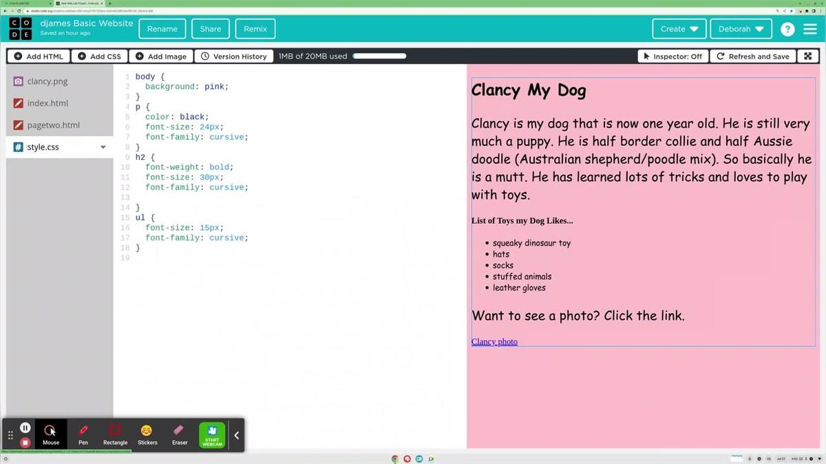 External, Internal, Inline style sheet