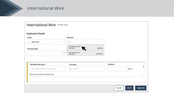 Creating an International Wire