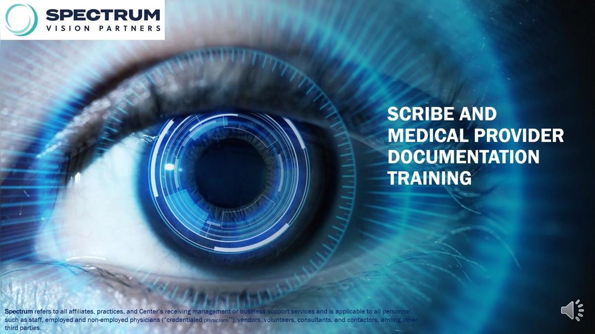 Compliance Training for Scribe Provider Workflow