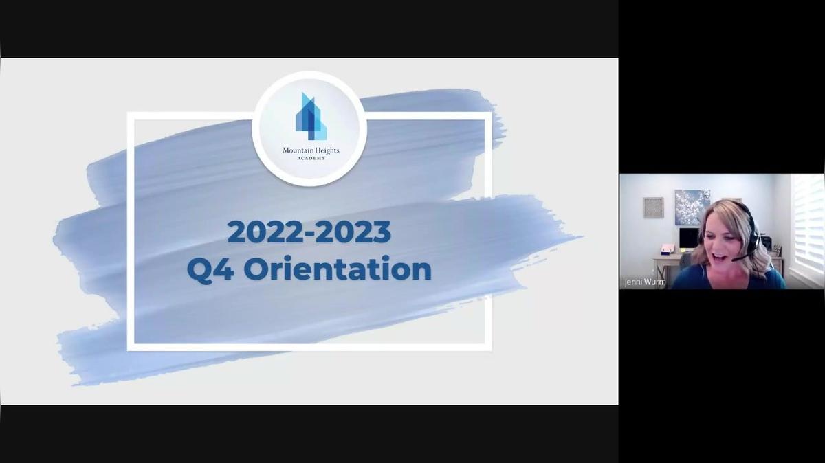 SOEP Q4 Orientation 22-23