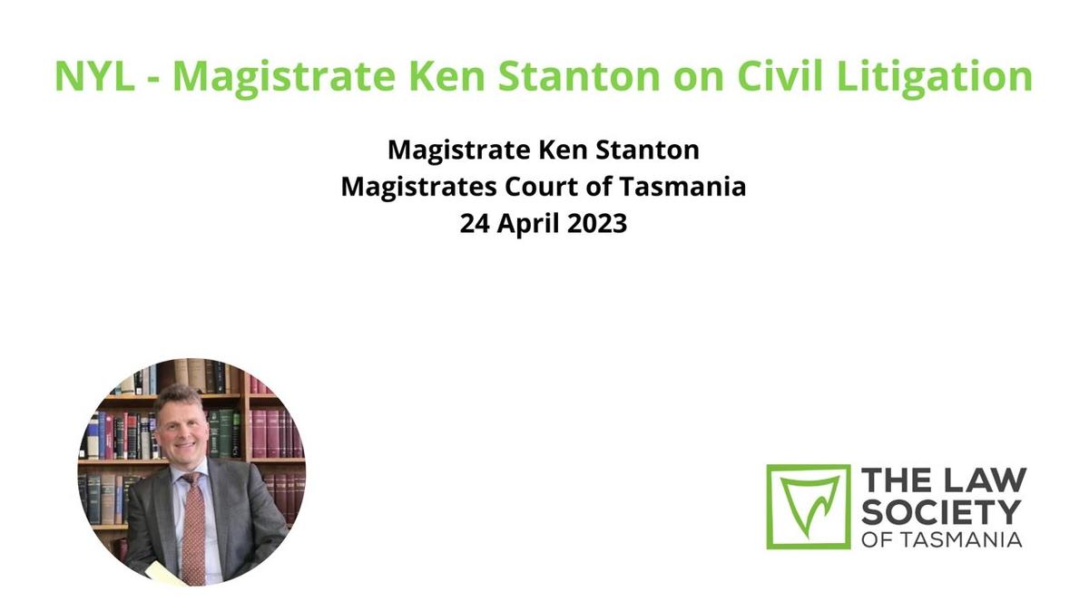 NYL - Magistrate Ken Stanton on Civil Litigation