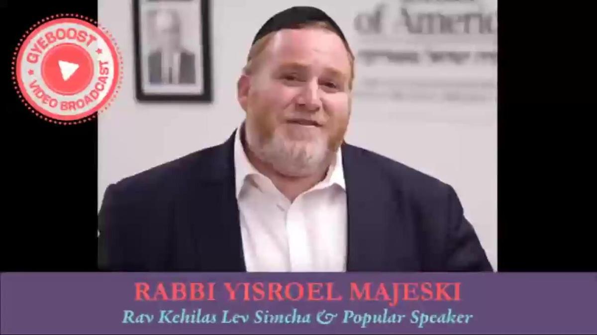 1090 - Rabbi Yisrael Majeski - Cómo mantenernos firmes