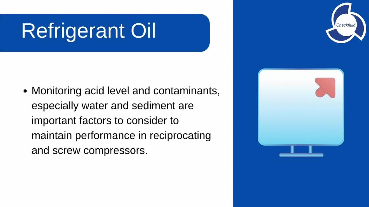Sampling Ammonia or Refrigerant Compressors