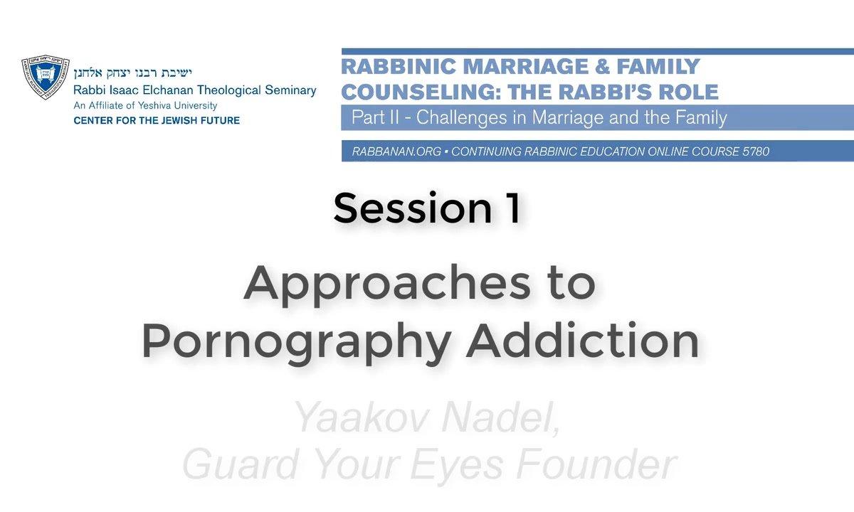 Session 1_ Approaches to Pornography Addictions - Guard Your Eyes