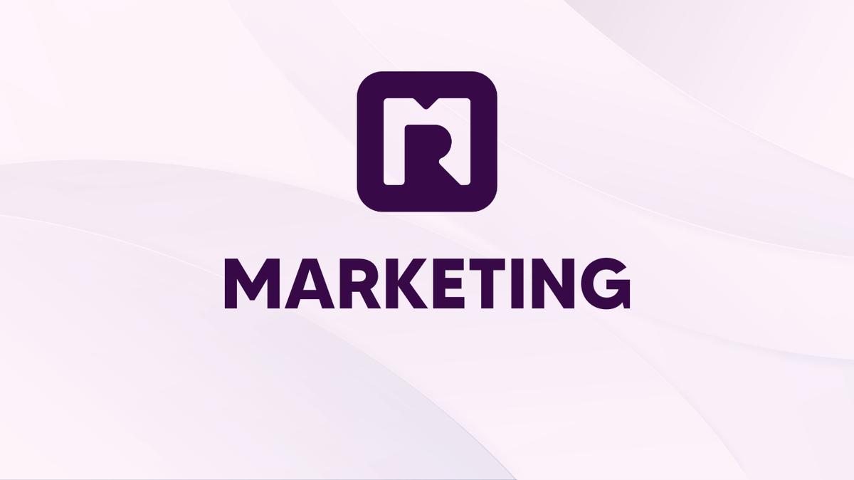Product &amp; Marketing