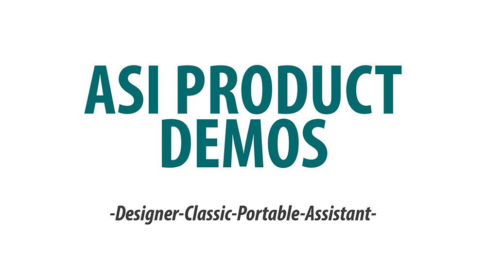 ASI Product Demos