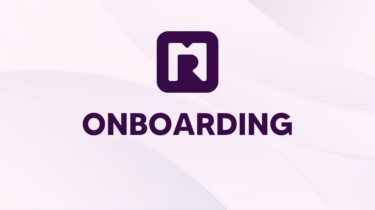 Onboarding