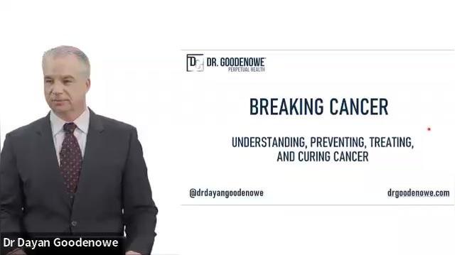 Prodrome Webinar: Breaking Cancer with Dr Dayan Goodenowe