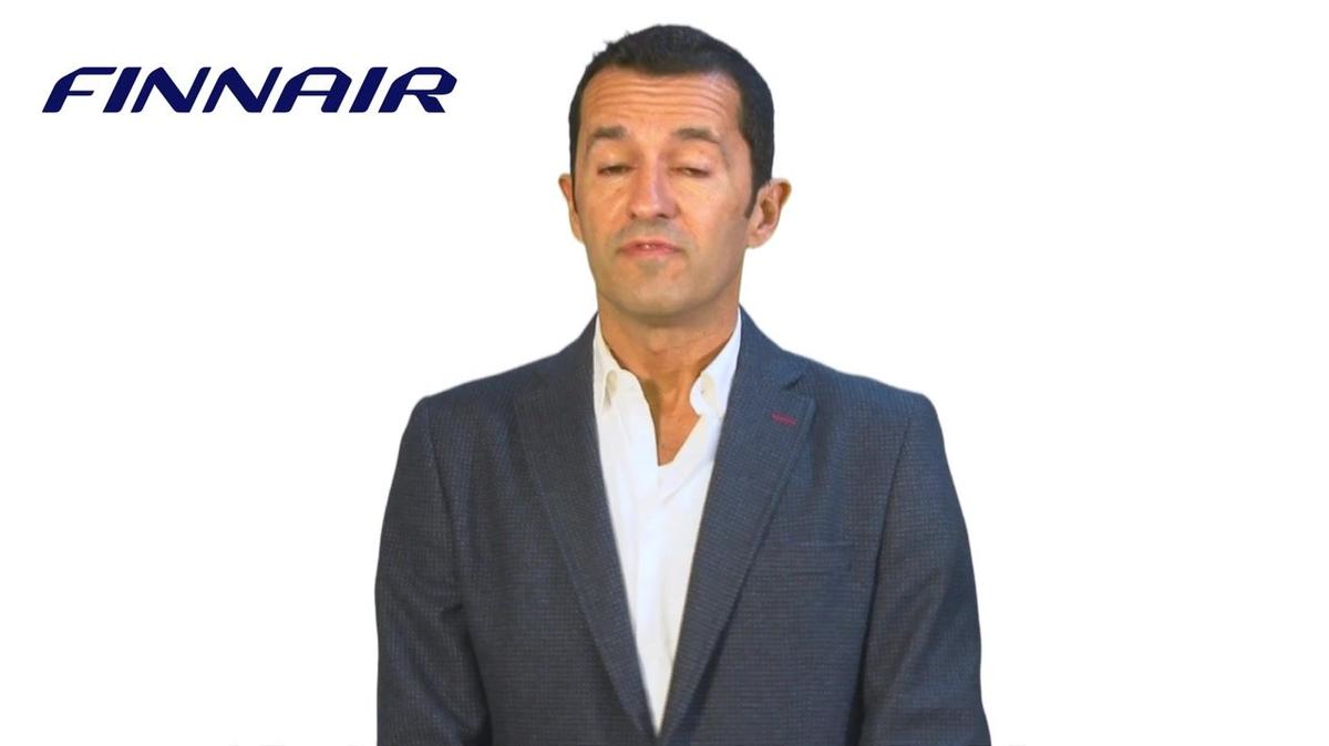 Javier Roig, directeur général de Finnair pour la France et l’Europe du sud.