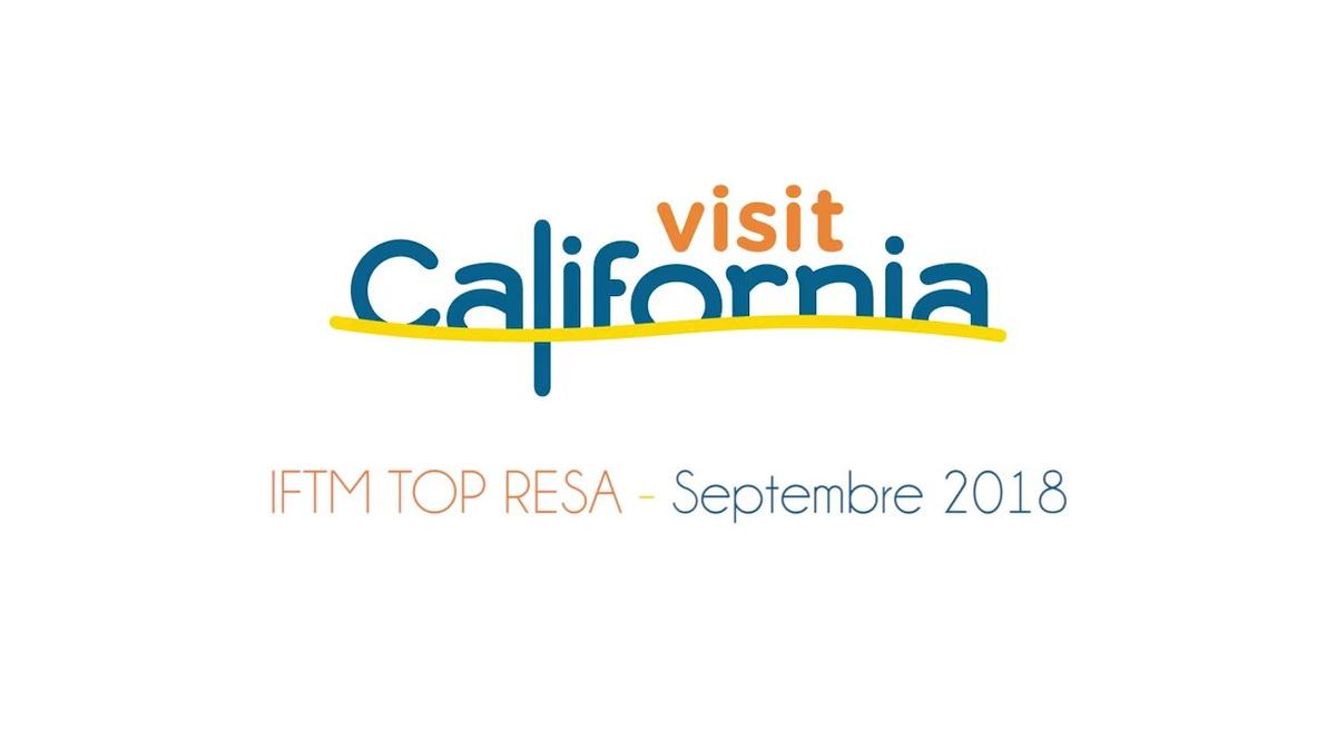Visit California en France lors d&#39;IFTM 2018.