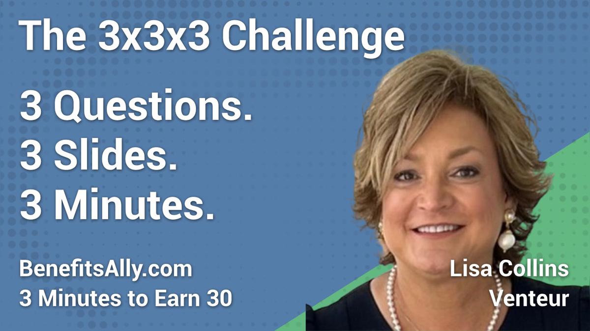 Venteur - 3x3x3 Challenge with Lisa Collins