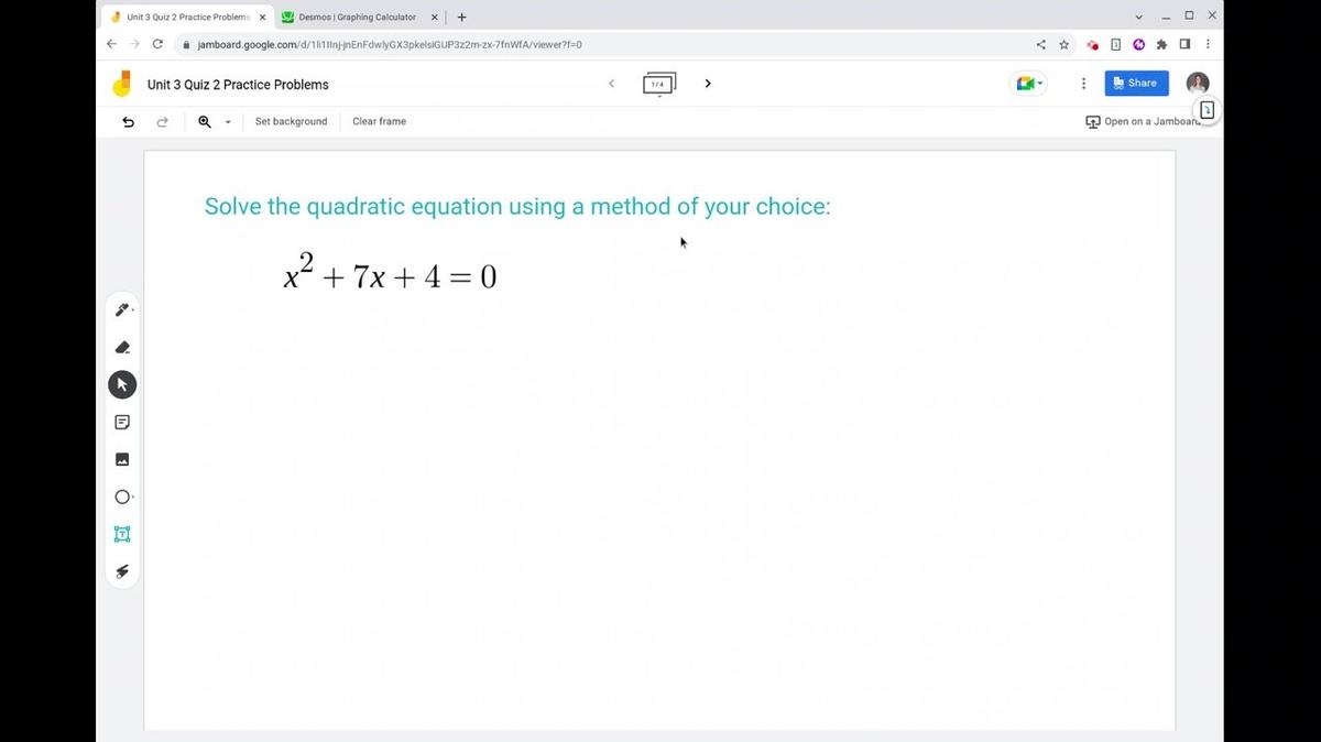 Unit 3 Quiz 2 Lesson 5 Practice 1
