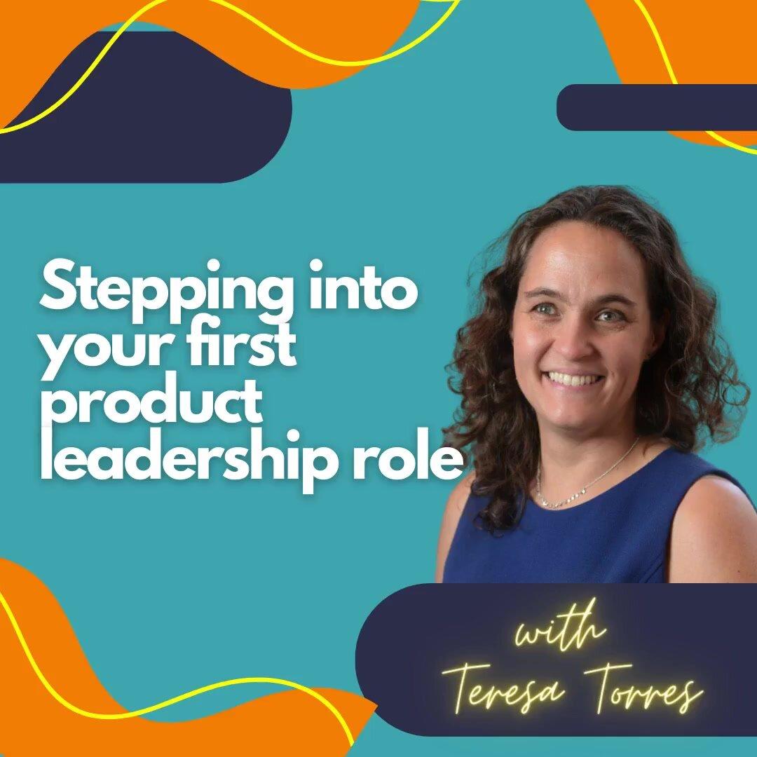 Stepping into your first product leadership role.