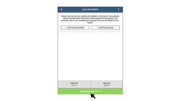 Creating an ACH Batch