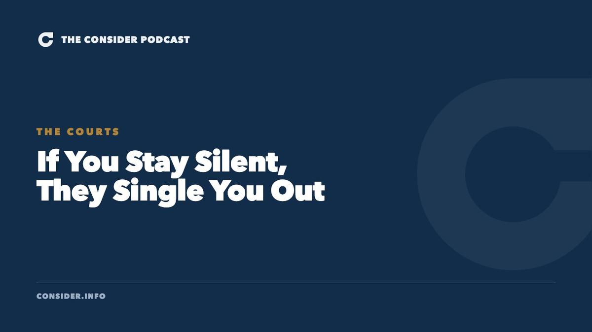If You Stay Silent, They Single You Out Ep 69