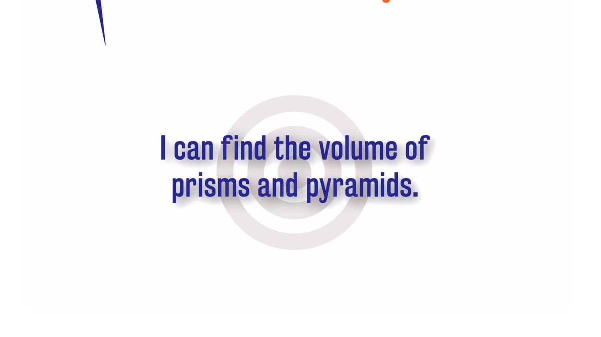 ORSP 2.9.4 Volume of Prisms and Pyramids