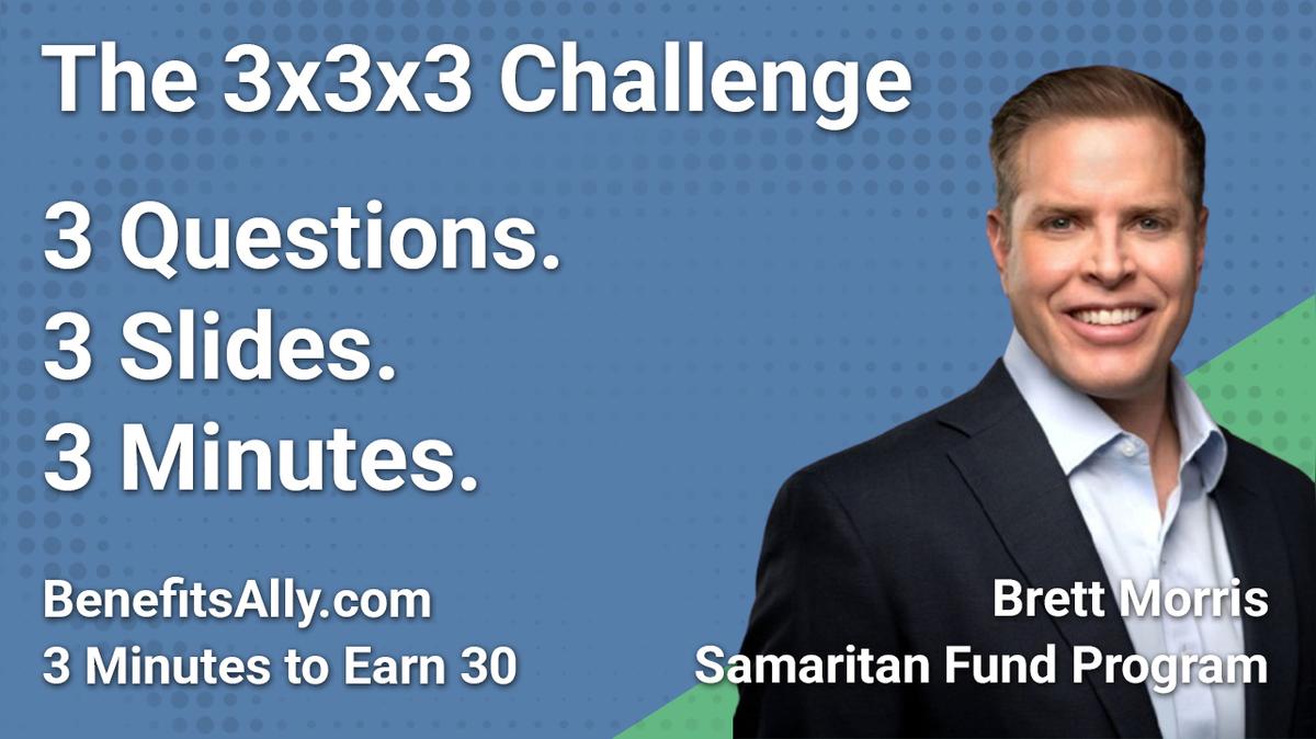 Samaritan Fund Program - 3x3x3 Challenge with Brett Morris
