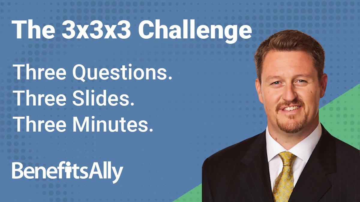 Conifer Health - 3x3x3 Challenge with Justin Berry