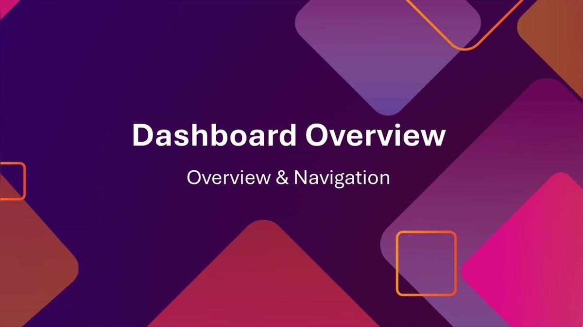 Dashboard Overview