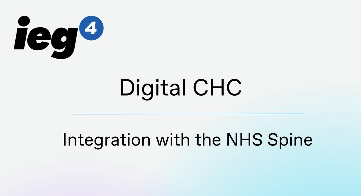 Integration with the NHS Spine