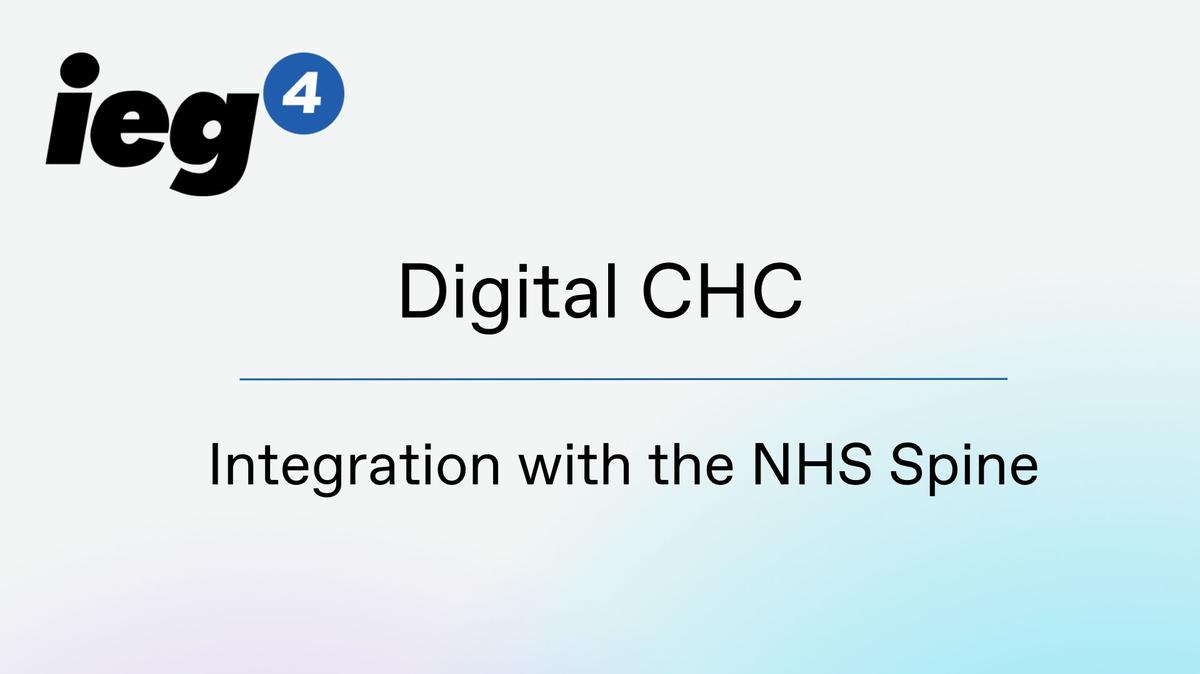 Integration with the NHS Spine