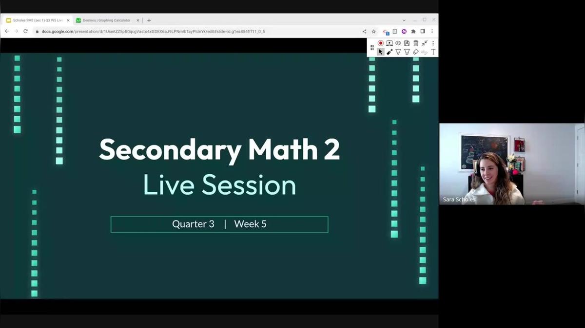 Scholes SM2 (sec 1) Q3 W5 Live Session Recording
