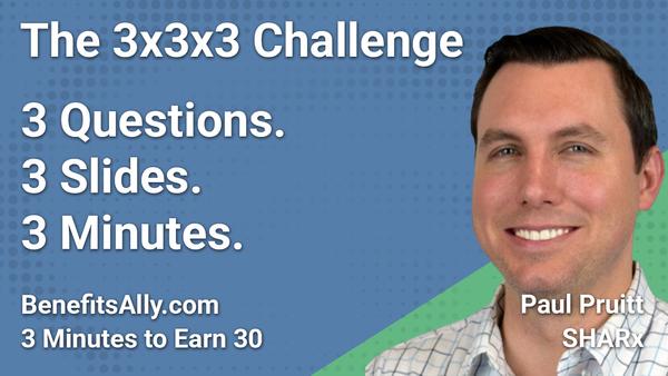 SHARx - 3x3x3 Challenge with Paul Pruitt