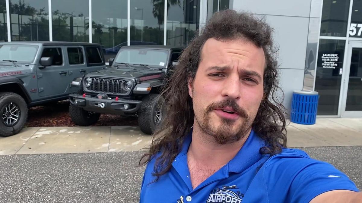 Holly’s Bronco w/ Vlad “The Mullet Man”