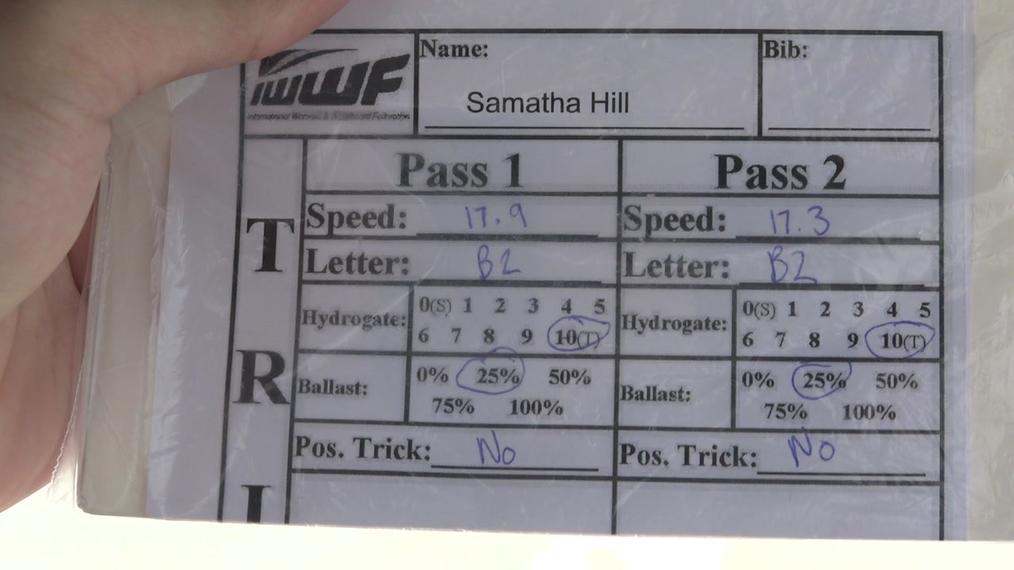Samantha Hill JW Round 3 Pass 1