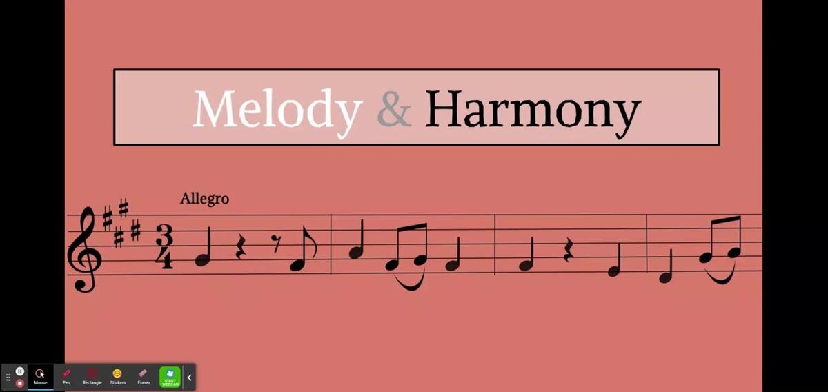 Melody &amp; Harmony - Google Slides