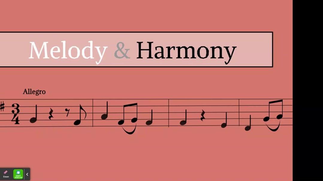 Melody & Harmony - Google Slides