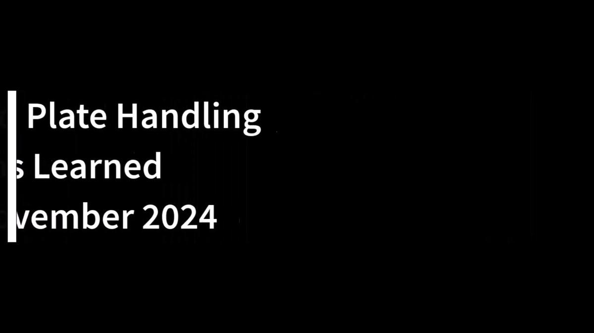 ROADPLATE HANDLINE INCIDENT IN REVIEW