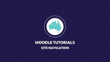 Moodle Site Navigation