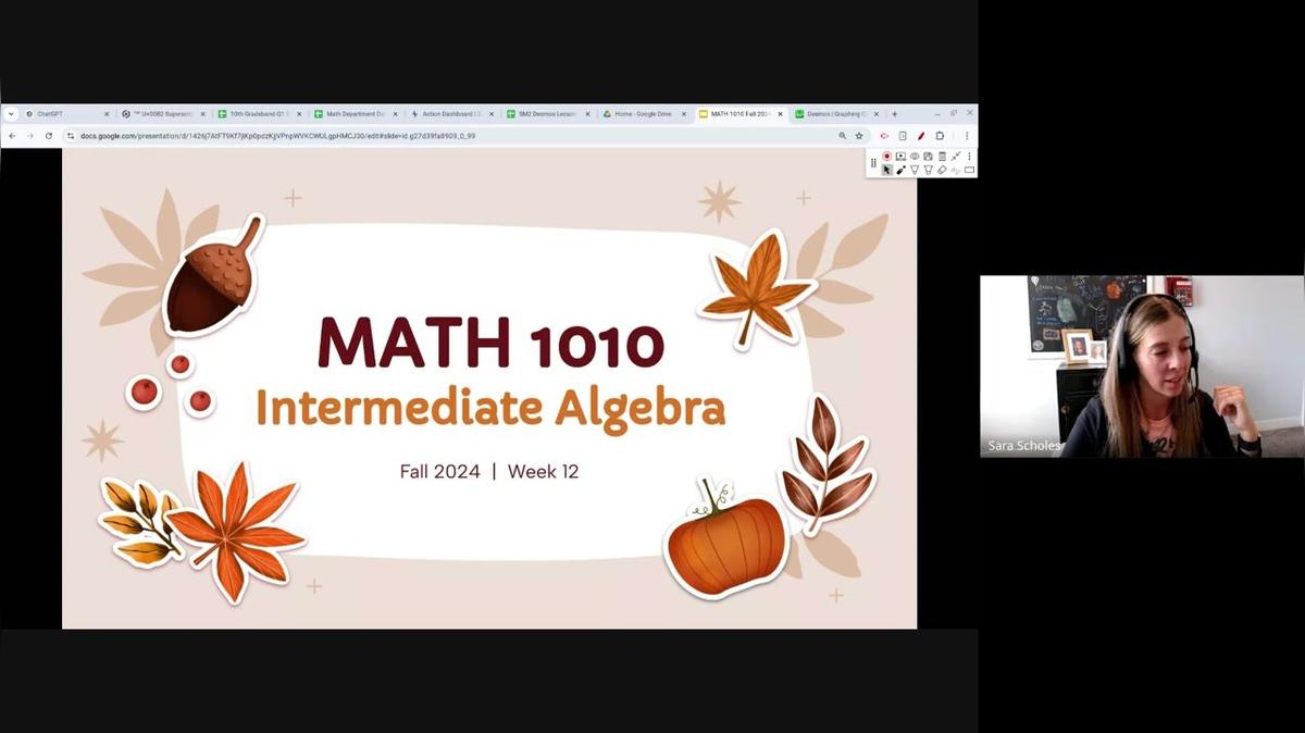 MATH 1010 Fall 2024 W12 Live Session