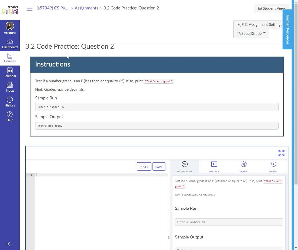 3.2 Code Practice Question 2