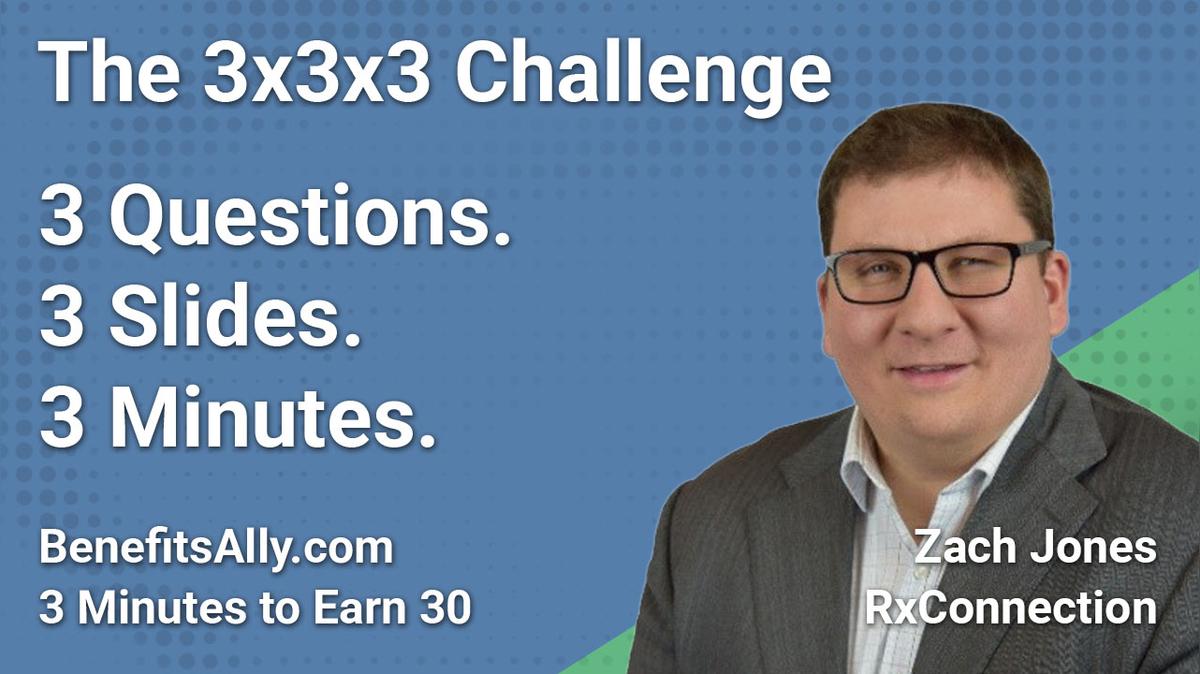 RxConnection - 3x3x3 Challenge With Zach Jones