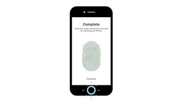 Apple Touch ID Setup