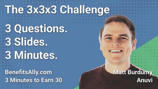 Anuvi - 3x3x3 Challenge With Matt Burdumy