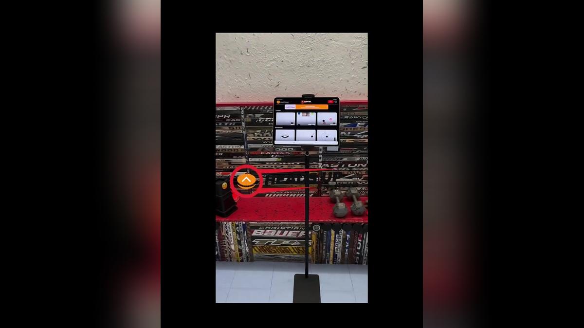 Oct 27 - Heads Up Hockey Slide Board Experiment