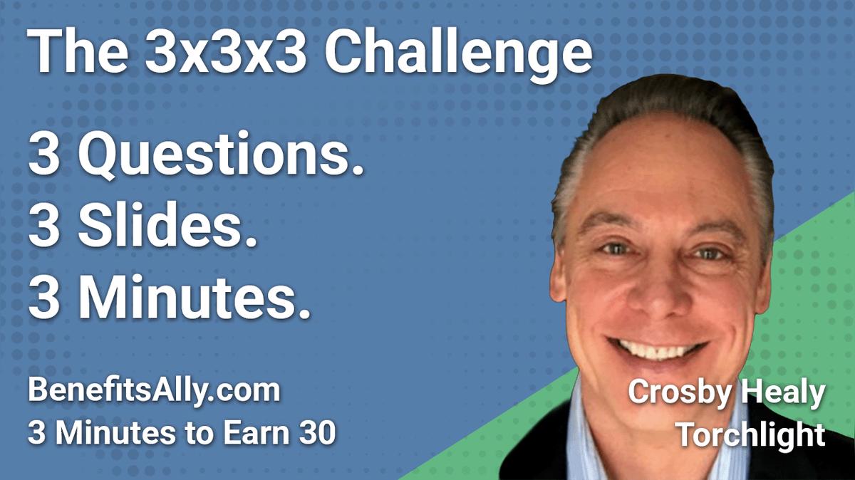 Torchlight (A LifeSpeak Company) - 3x3x3 Challenge With Crosby Healy