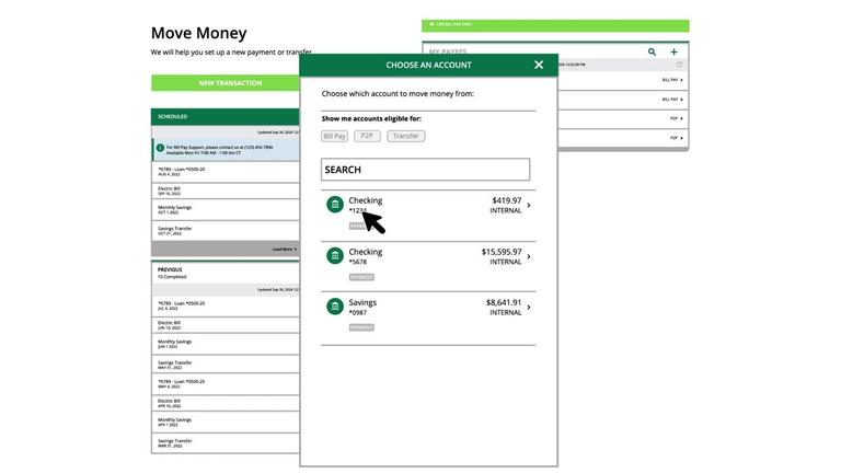 Move Money - Transferring Money Between Your Accounts