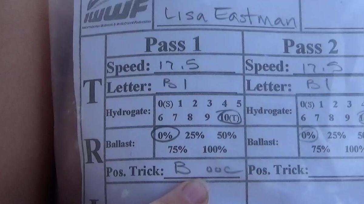 Lisa Eastman W7 Round 1 Pass 1