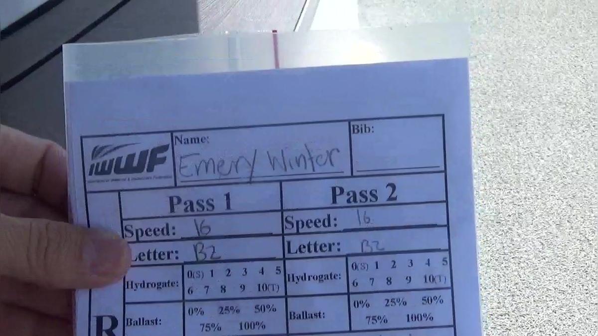 Emery Winter G3 Round 1 Pass 2