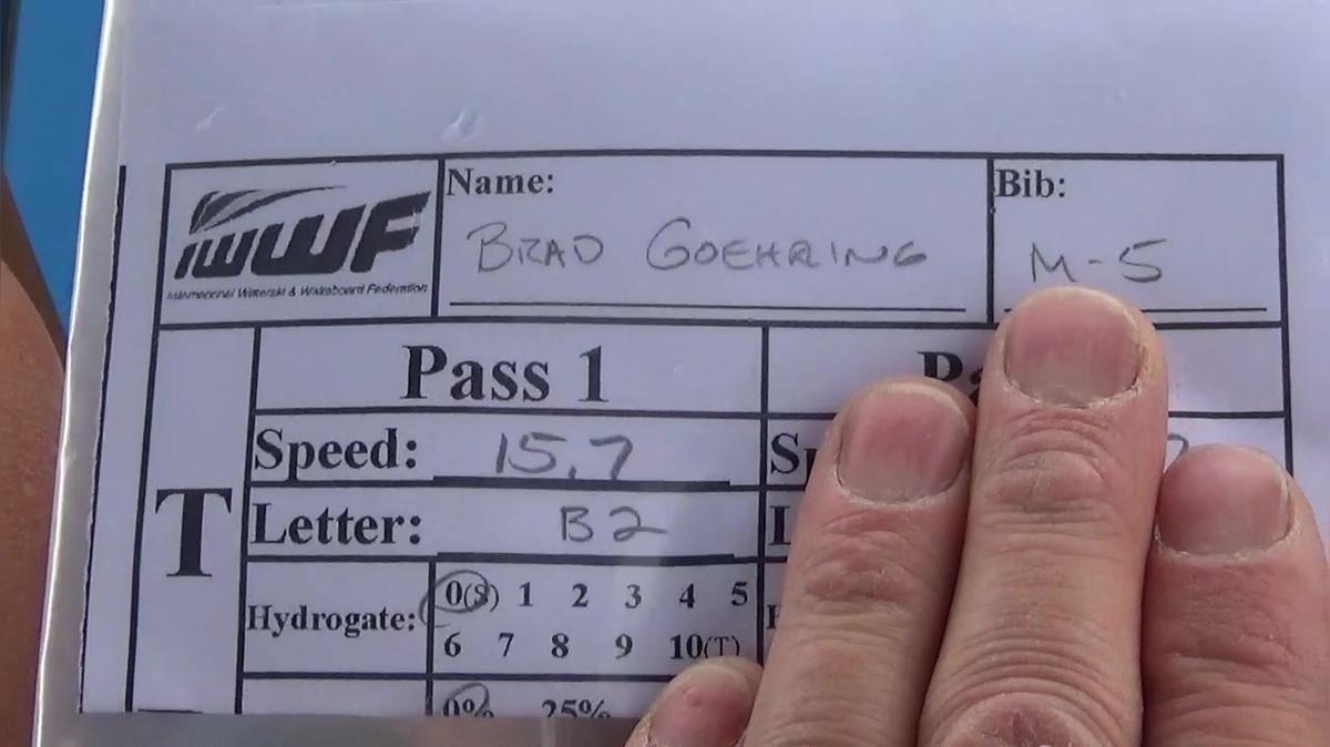 Brad Goehring M5 Round 1 Pass 1
