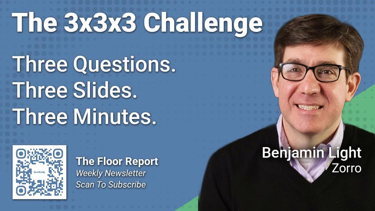 Zorro - 3x3x3 Challenge With Ben Light