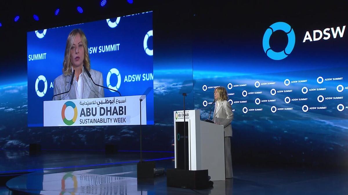 2025 - ADSW - Summit - Reimagining Energy Security Through Cross-Continental Connections - HE Giorgia Meloni