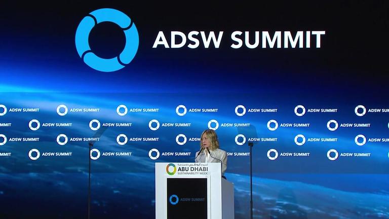 2025 - ADSW - Summit - 15th - 07 - Reimagining Energy Security Through Cross-Continental Connections - HE Giorgia Meloni