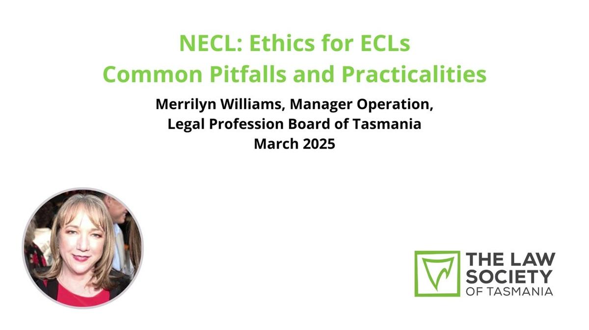 NECL: Ethics for ECLs - Common Pitfalls and Practicalities