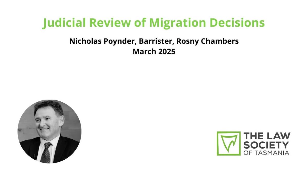 Judicial Review of Migration Decisions