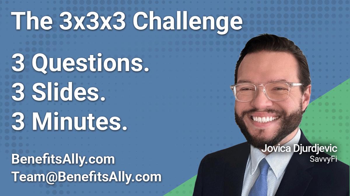 SavvyFi - 3x3x3 Challenge with Jovica Djurdjevic